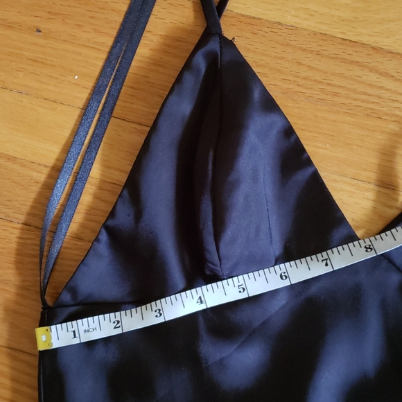 Daya by Zendaya Black Cami Slip Dress (M) - Picture 10 of 12